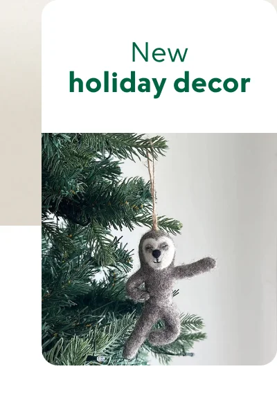 New holiday decor