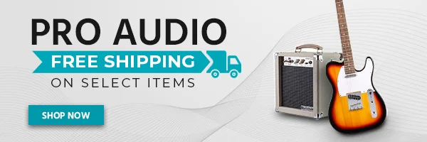 Pro Audio. Free Shipping. On Select Items. Shop Now.