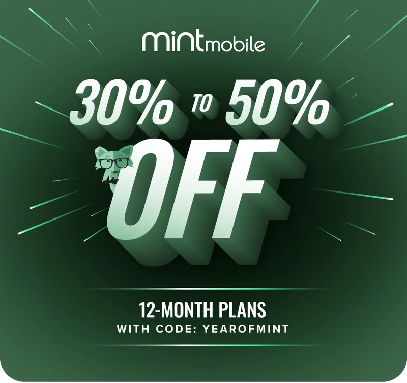 30% to 50% off 12-Month Plans with code: discount code