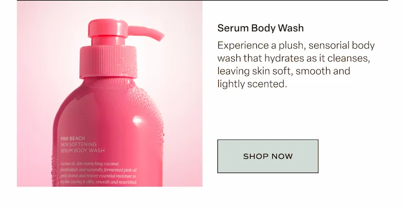 Pink Beach Serum Body Wash
