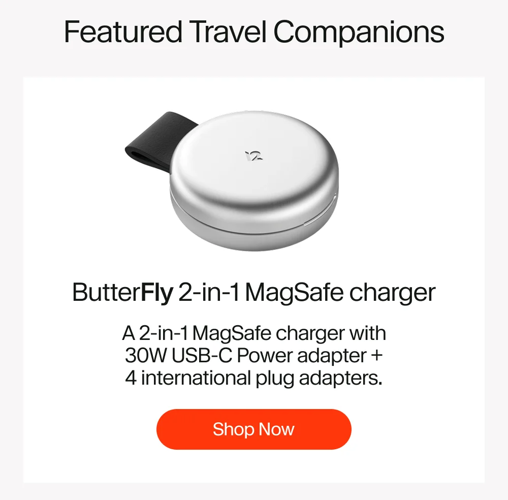 ButterFly 2-in-1 MagSafe charger