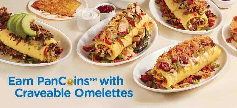 Earn PanCoinsSM with Craveable Omelettes