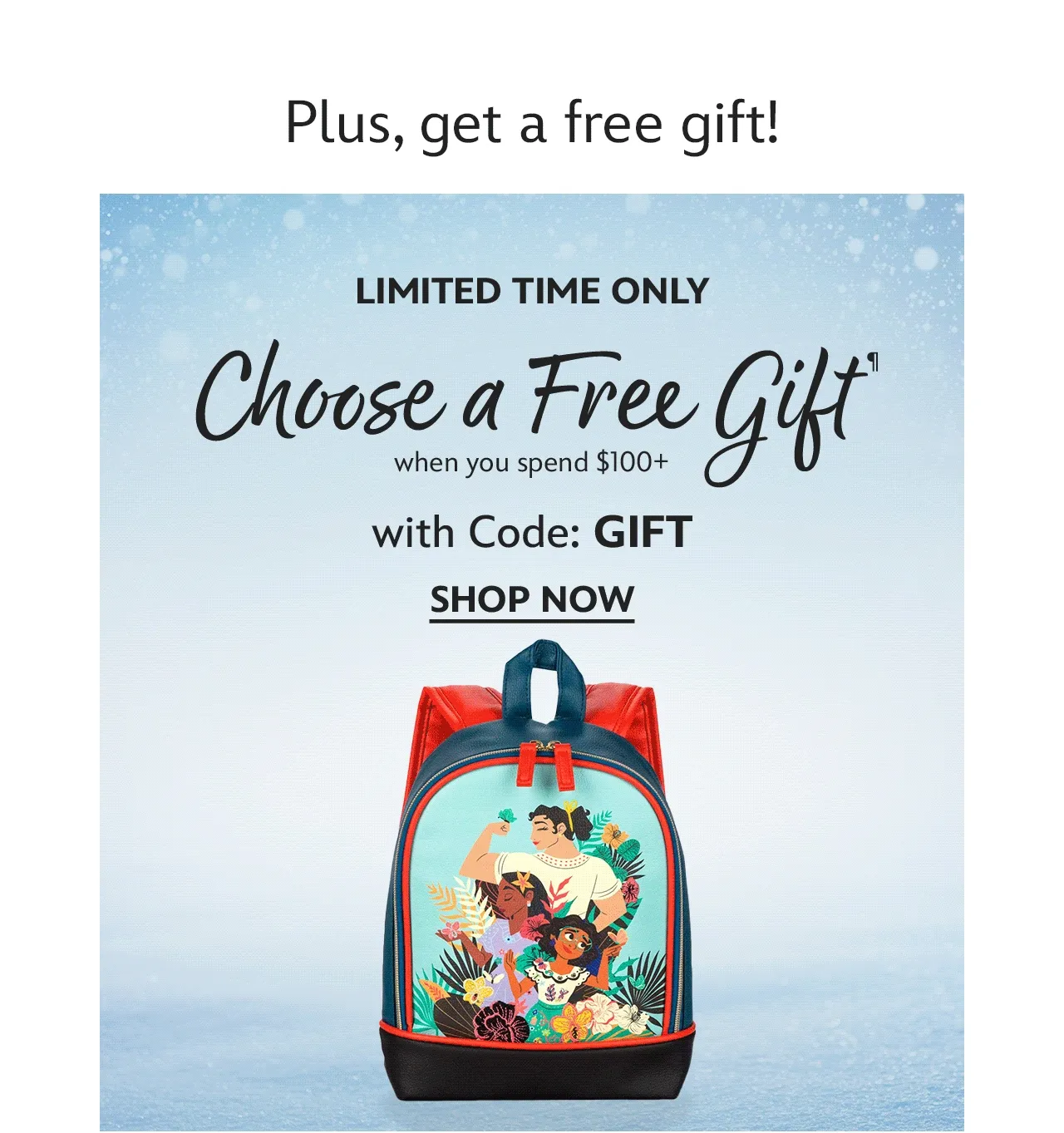 Plus, get a free gift! limited Time Only. Choose a Free Gift when you spend $100+ with Code: GIFT | Shop Now