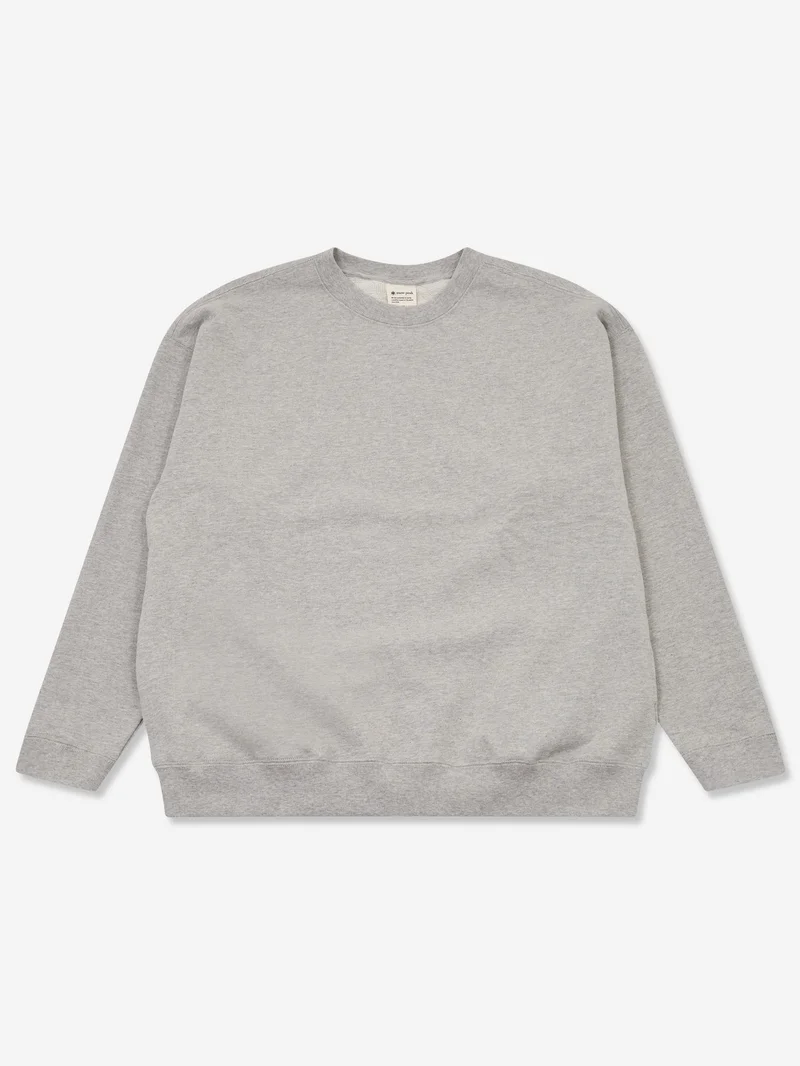 Image of Snow Peak Recycled Cotton Pullover - Grey