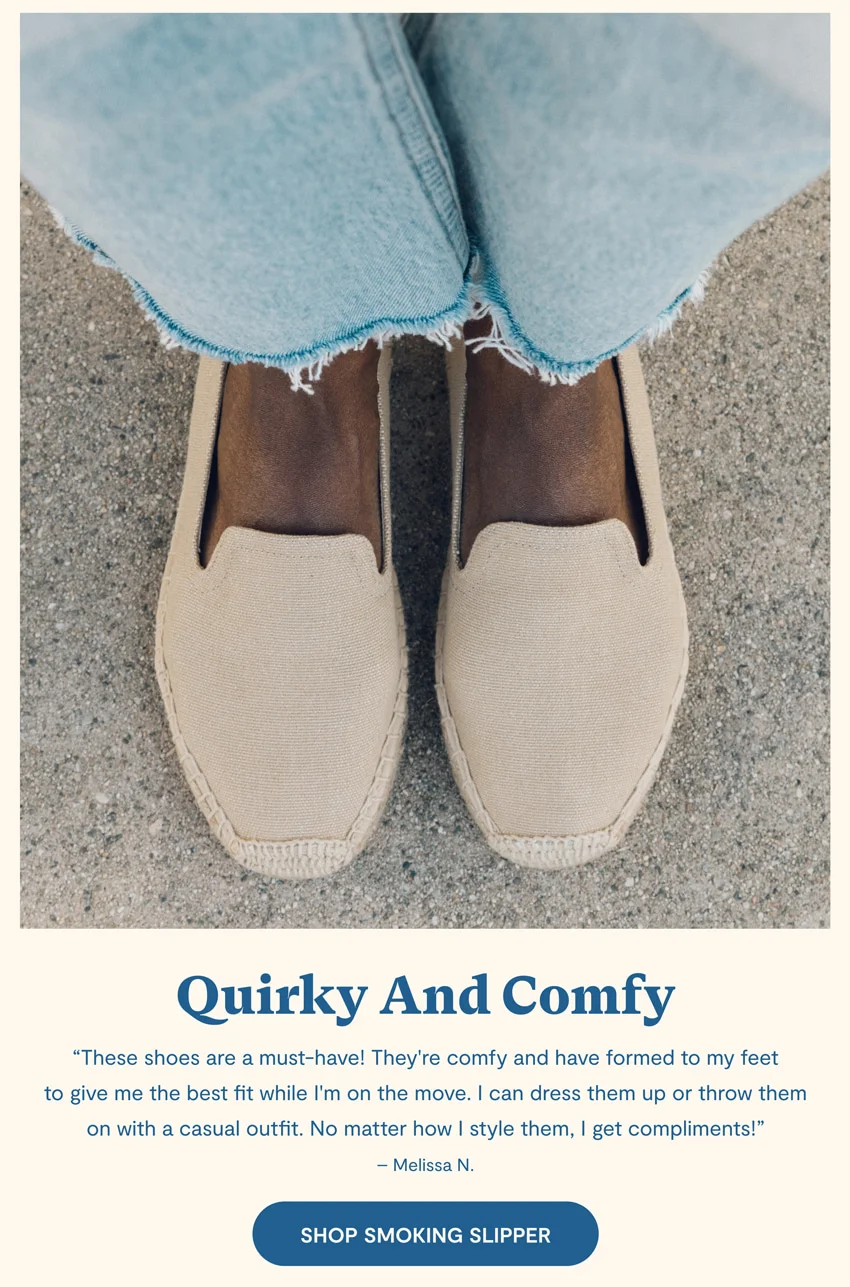 taupe smoking slipper