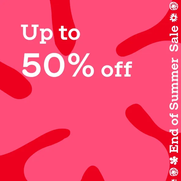 Our End of Summer Sale is here!