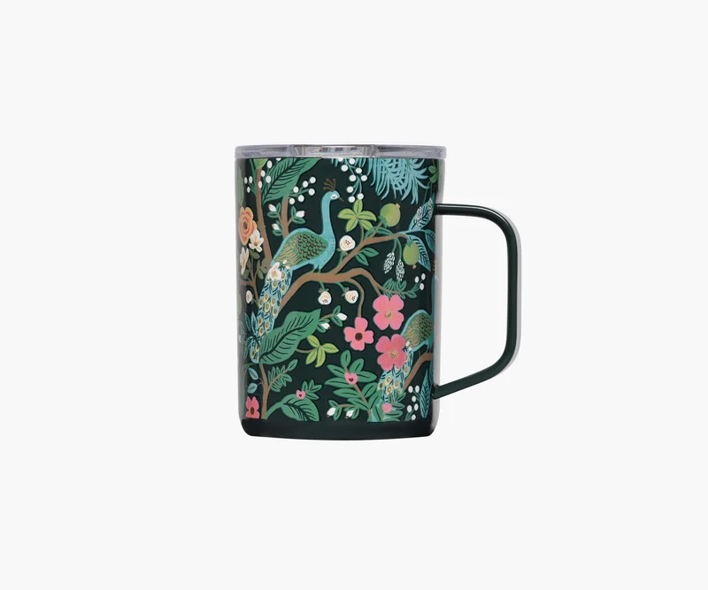 Image of 16 oz. Coffee Mug - Peacock