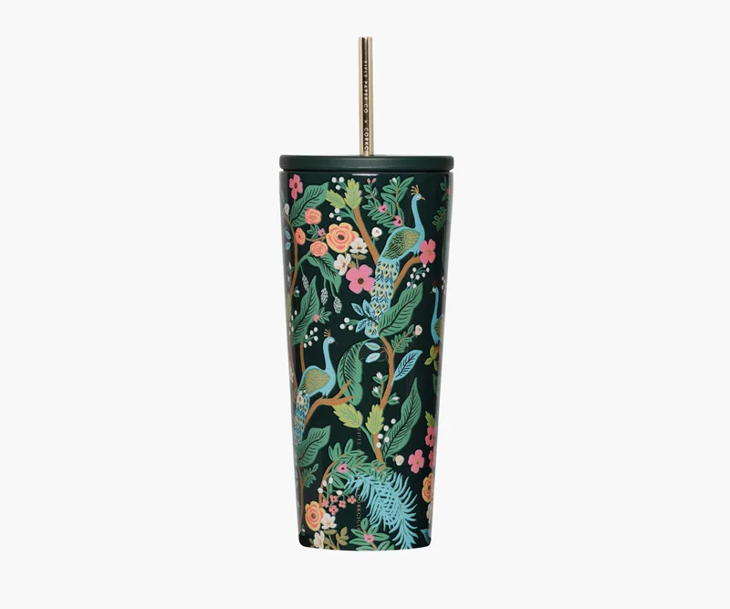 Image of 24 oz. Cold Cup - Peacock