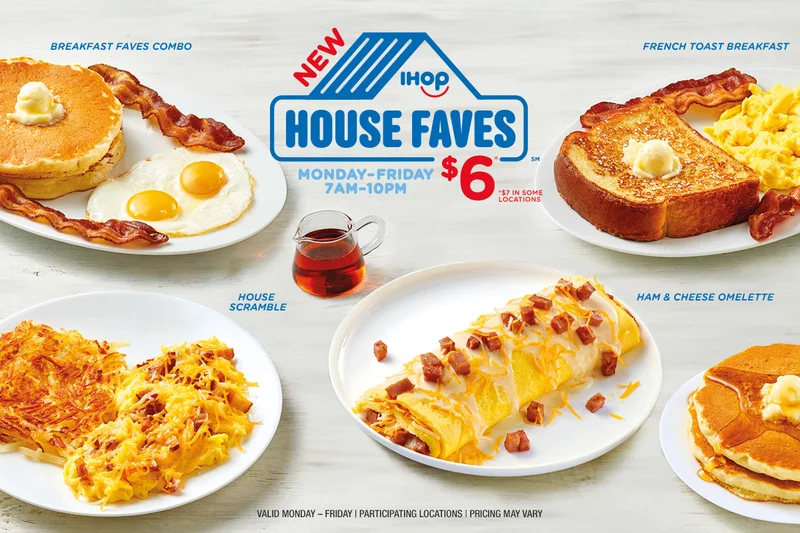 NEW HOUSE FAVES MONDAY-FRIDAY 7AM-10PM
