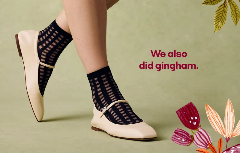 We also did gingham.