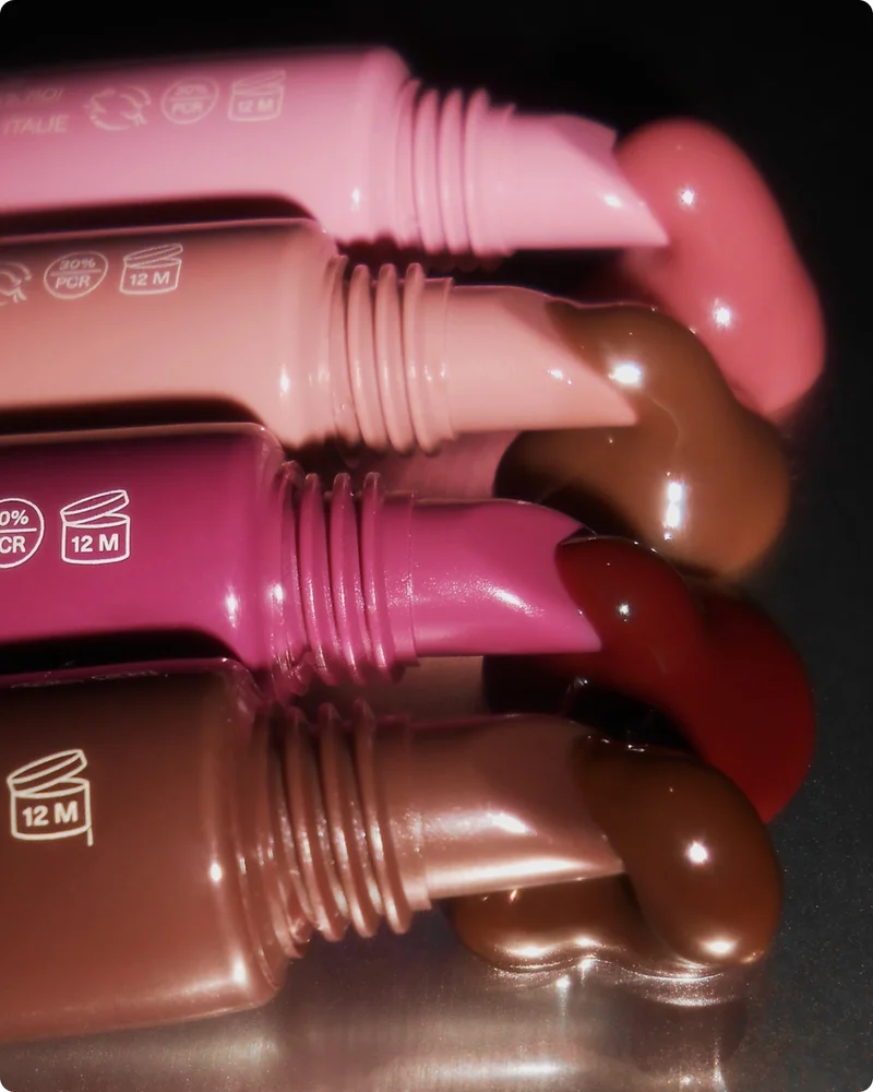 scented peptide lip tint - espresso, raspberry jelly, toast, ribbon