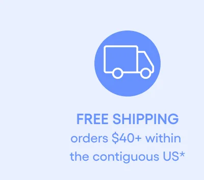 Free Shipping on orders $50+
