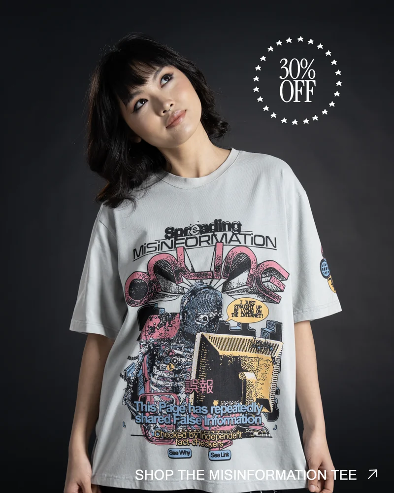 Shop The Misinformation Tee