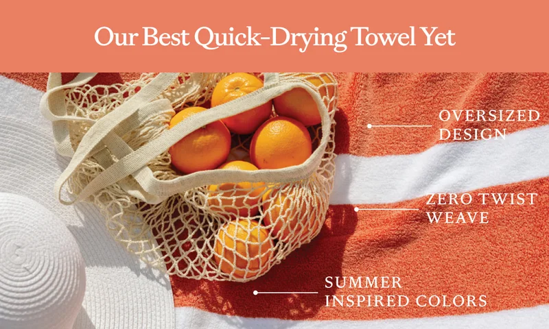 Shop Our Best Quick-Drying Towel Yet