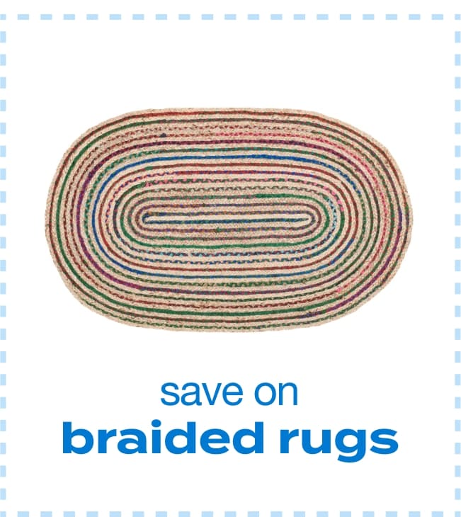 Save on Braided Rugs