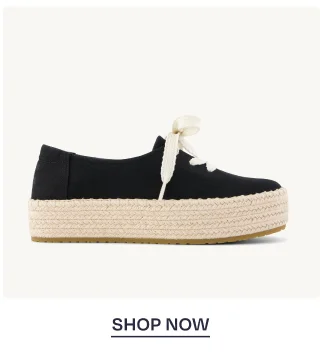 Valencia Lace-Up Platform Espadrille