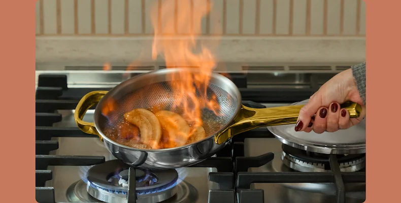 Step up your game with non-toxic, no-coating interiors and incredible high-heat durability.