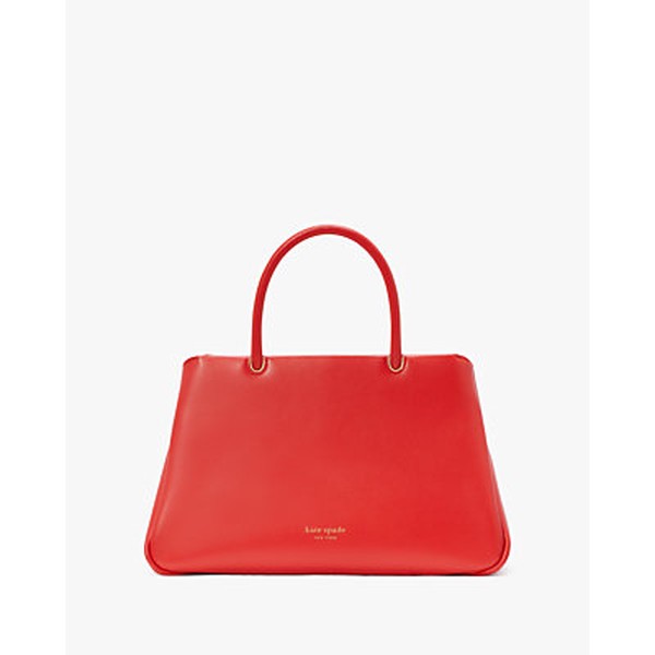 Grace Fine Grain Leather Medium Satchel