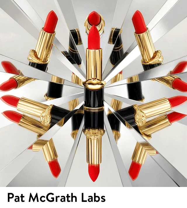 Makeup from Pat McGrath Labs. A portrait of Pat McGrath.