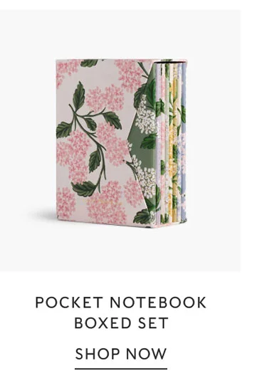 Pocket Notebook Boxed Set Shop Now