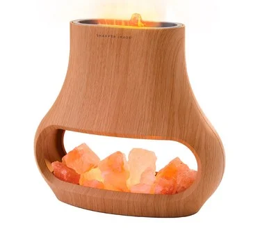 Sharper Image 2-in-1 Himalayan Salt Lamp and Diffuser