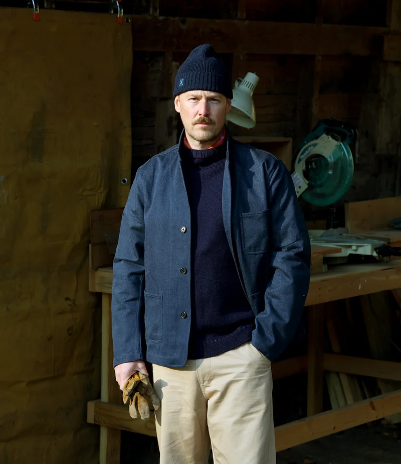 Selvedge Blue Studio Jacket