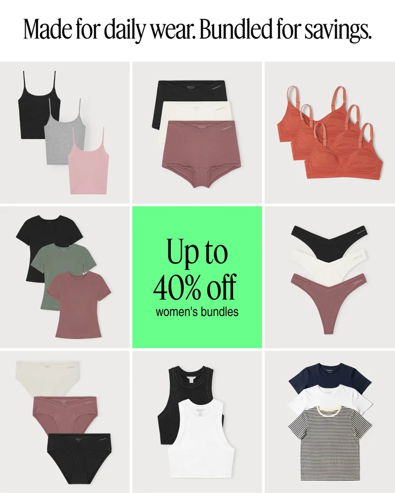 Made for daily wear. Bundled for savings.