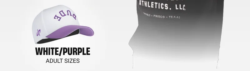 WHITE/PURPLE | ADULT SIZES