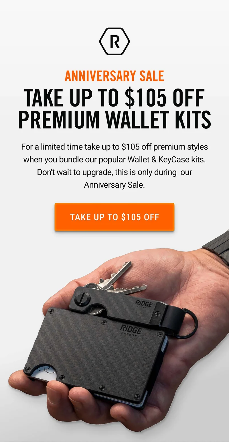 Anniversary Sale: Take Up to $105 OFF