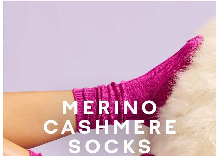 MERINO CASHMERE SOCKS