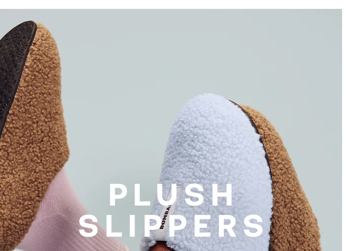 PLUSH SLIPPERS