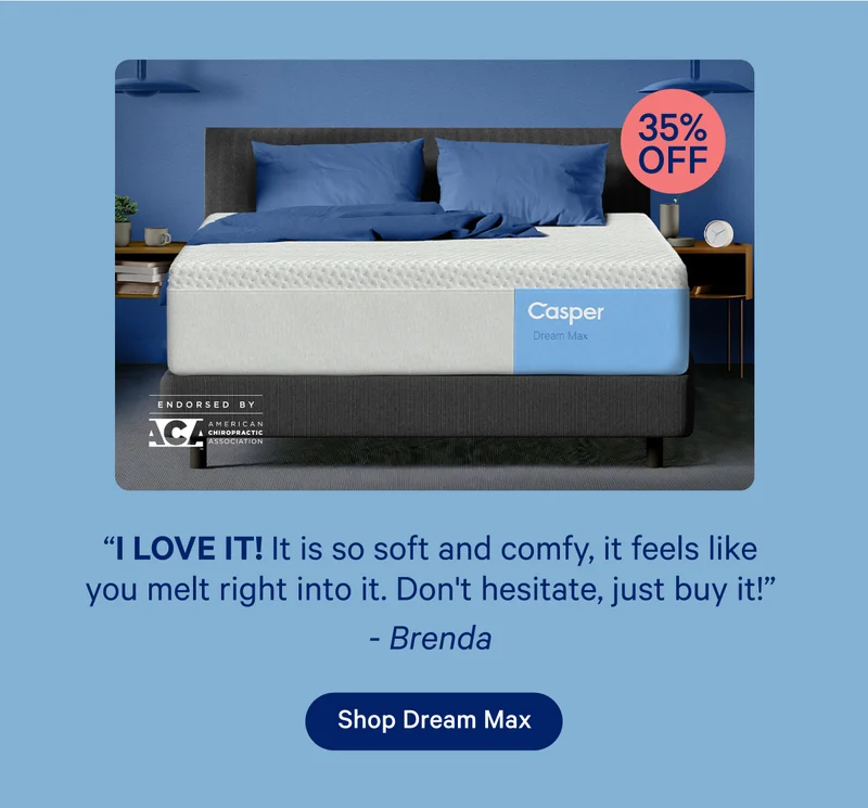 ''I love it! It is so soft and comfy, it feels like you melt right into it. Don't hesitate, just buy it!''