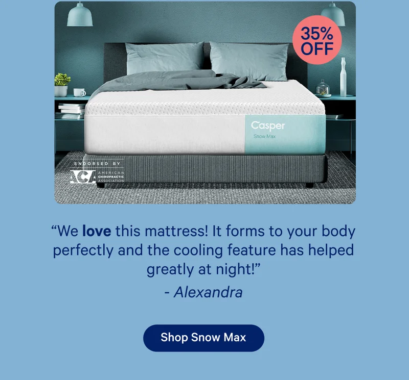''We love this mattress! It forms to your body perfectly and the cooling feature has helped greatly at night!''