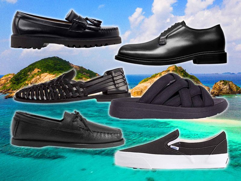 Image may contain: Clothing, Footwear, Shoe, Sneaker, Nature, Outdoors, Sea, and Water