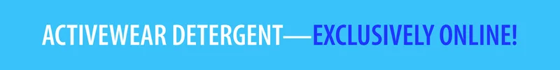 Activewear Detergent—Exclusively Online!