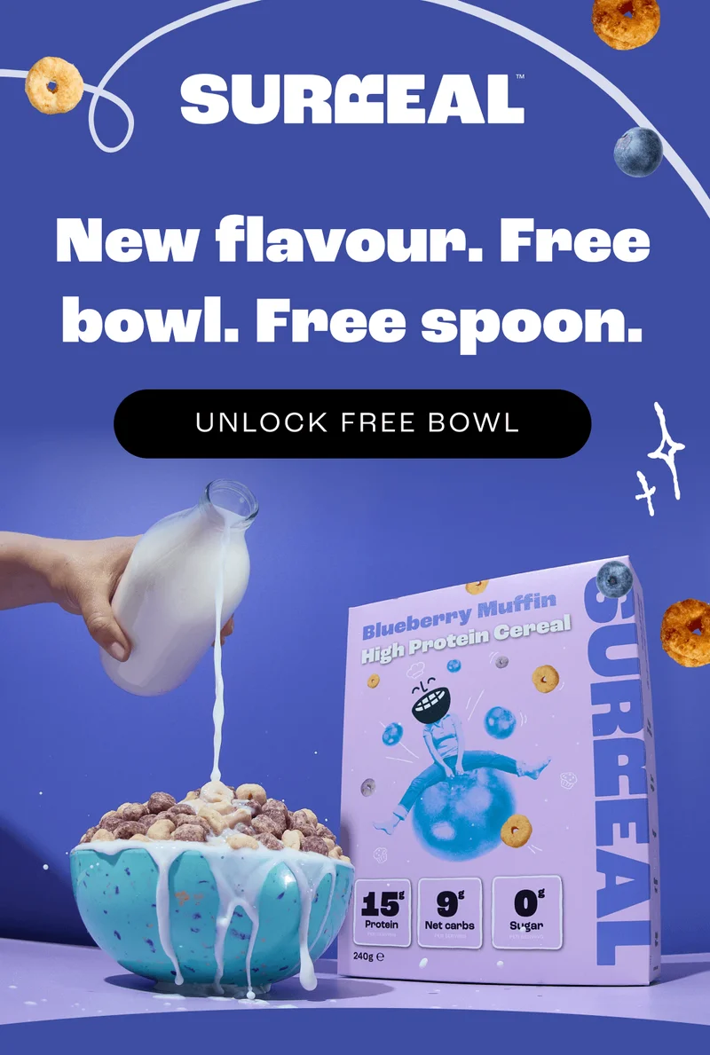 New flavour. Free bowl. Free spoon.