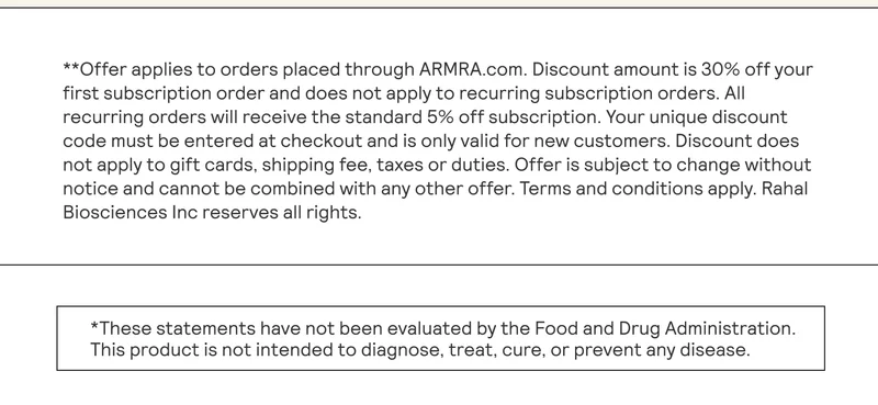 *These statements have not been evaluated by the Food and Drug Administration. This product is not intended to diagnose, treat, cure, or prevent any disease.