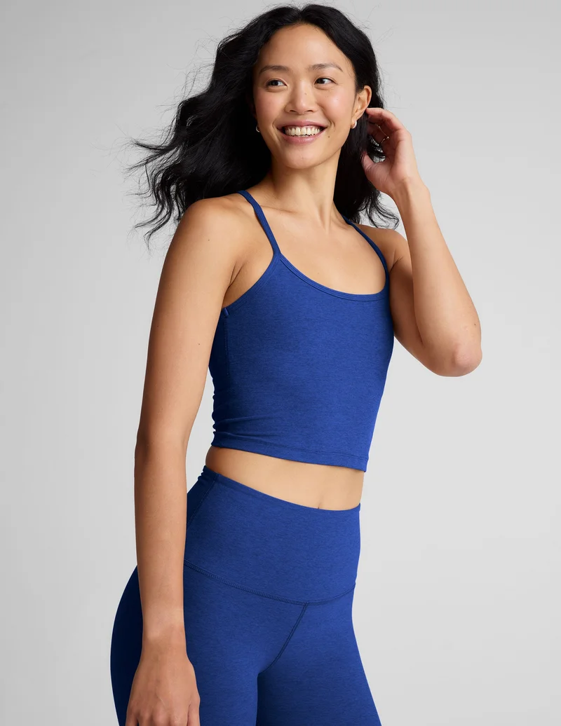 Image of Spacedye Slim Racerback Cropped Tank