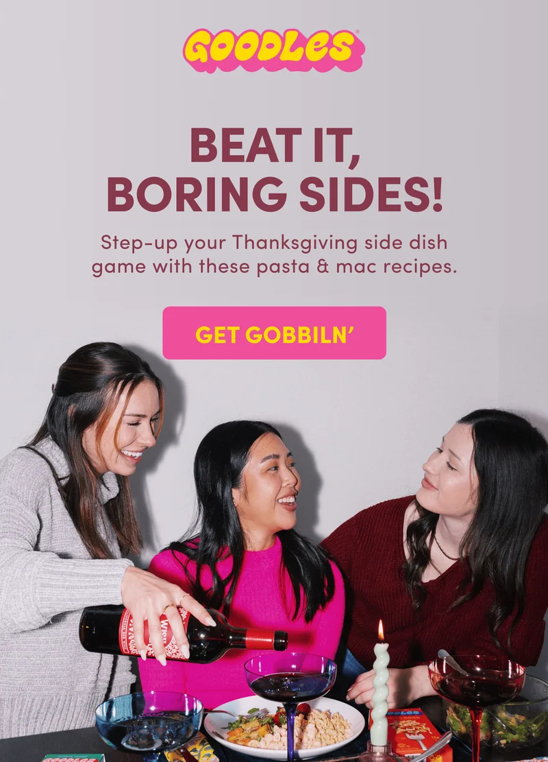 GOODLES | beat it, boring sides!