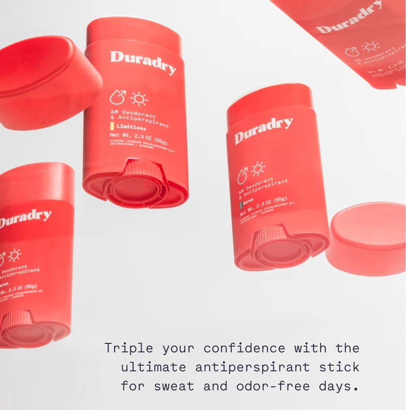 Triple your confidence with the ultimate antiperspirant stick for sweat and odor-free days.
