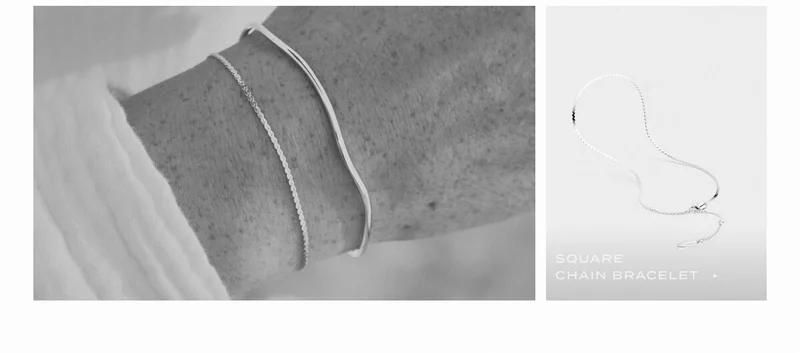 Square Chain Bracelet