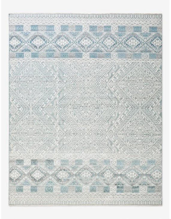 Cosette Hand-Knotted Rug - Blue / 2' x 3'