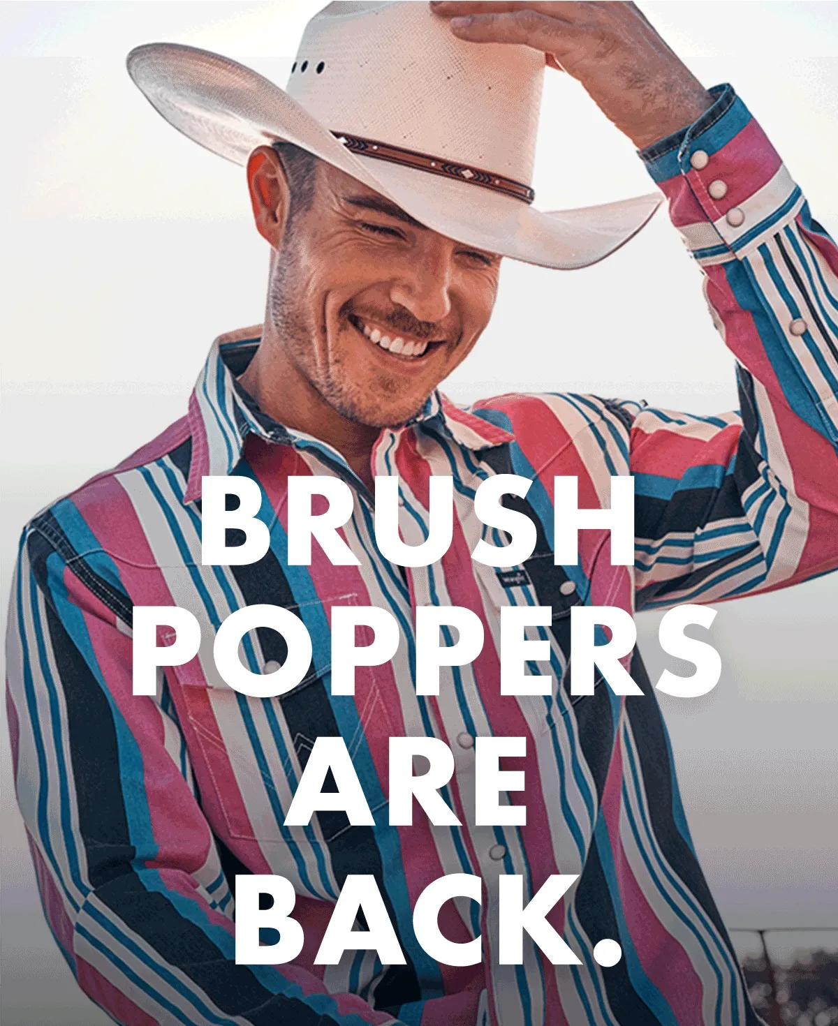 Brush poppers are back.
