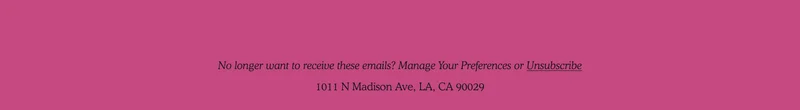 Manage Preferences