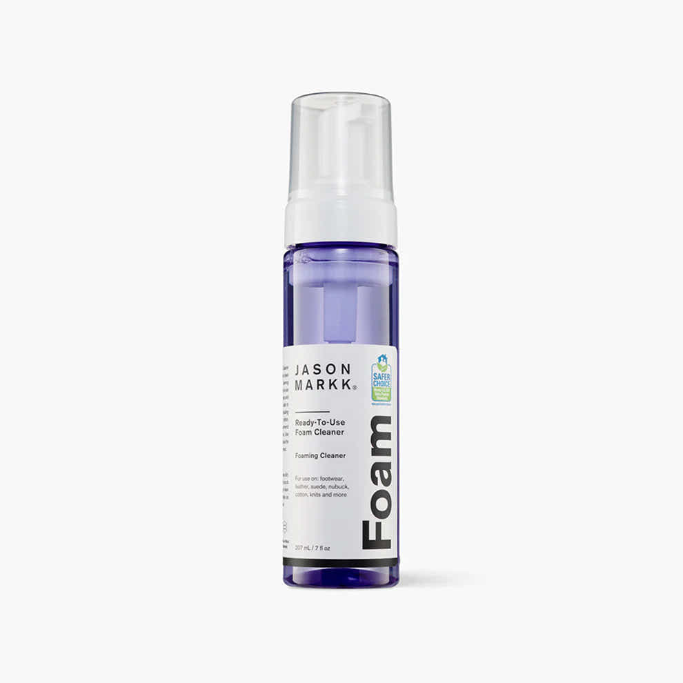7 oz. Foaming shoe cleaner that’s ready when you are. This foaming solution is pre-mixed and ready-to-use straight out of the bottle. Simply pump and ...