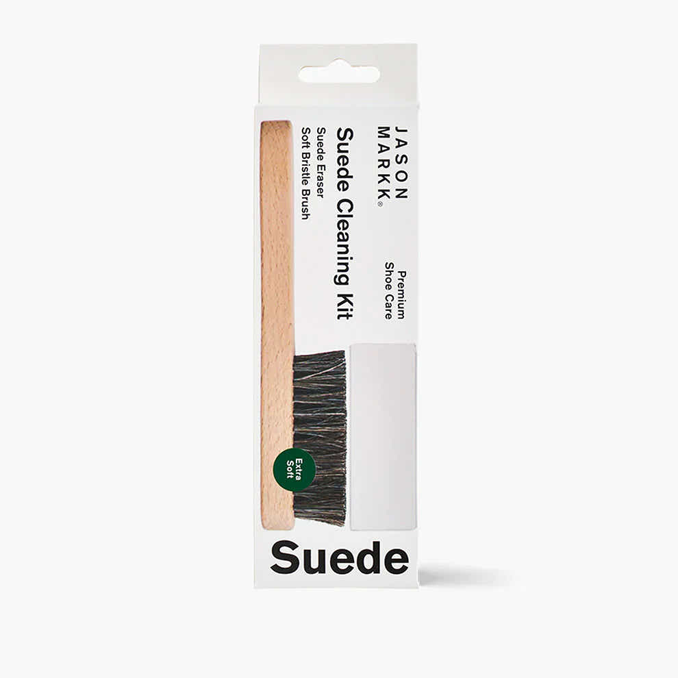 This Premium Suede Cleaning Kit is designed to keep suede and nubuck clean and soft. It includes an eraser for dry cleaning and a suede brush to reviv...