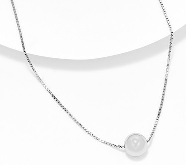 David Markstein Bronze 12mm Bead 18" Necklace
