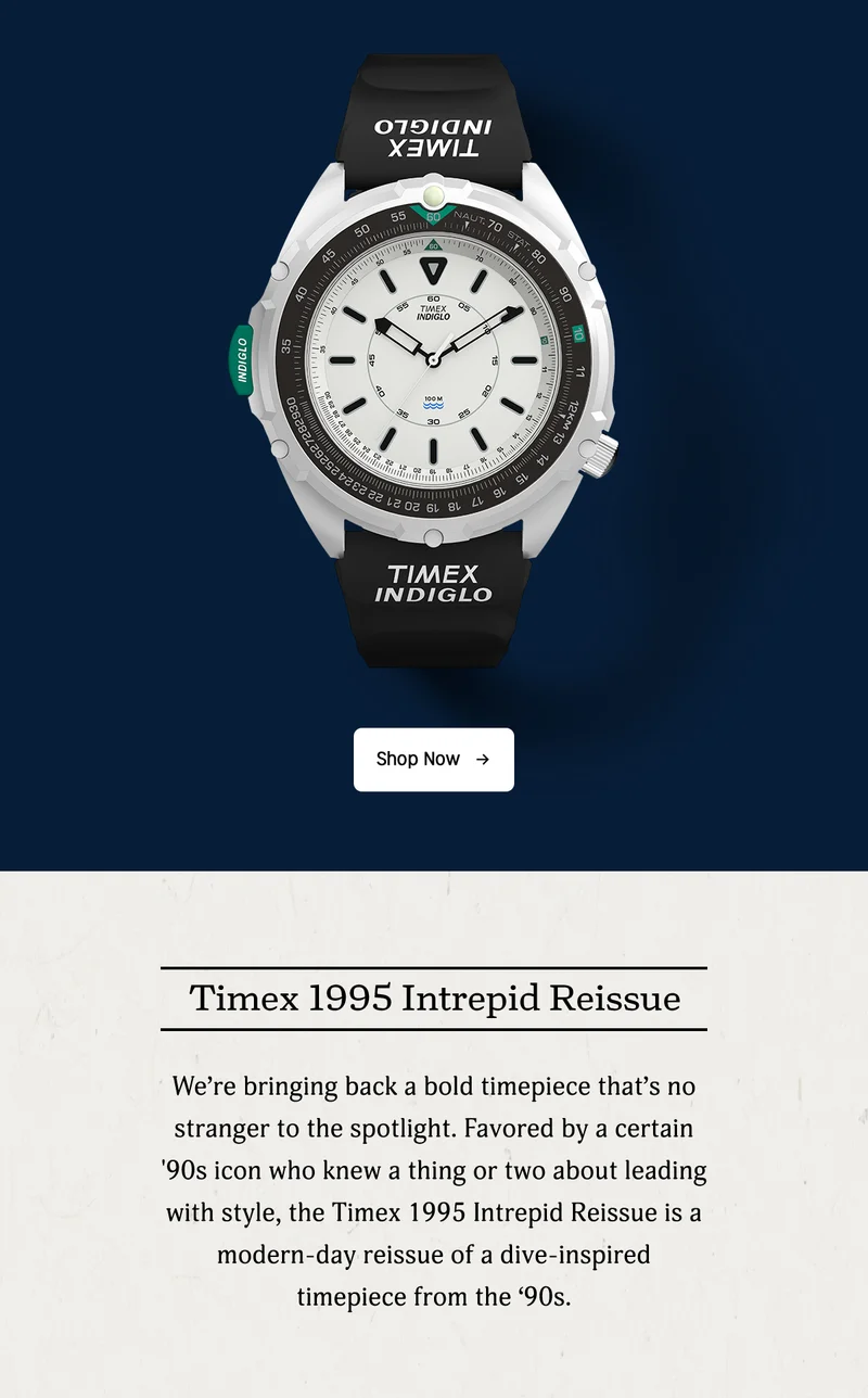 Shop Now (Timex 1995 Intrepid Reissue) - Timex
