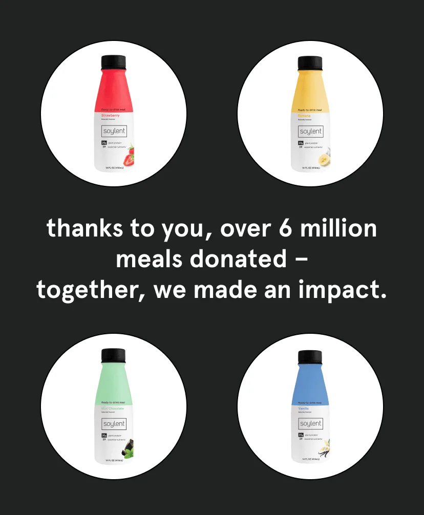 over 6 million meals donated
