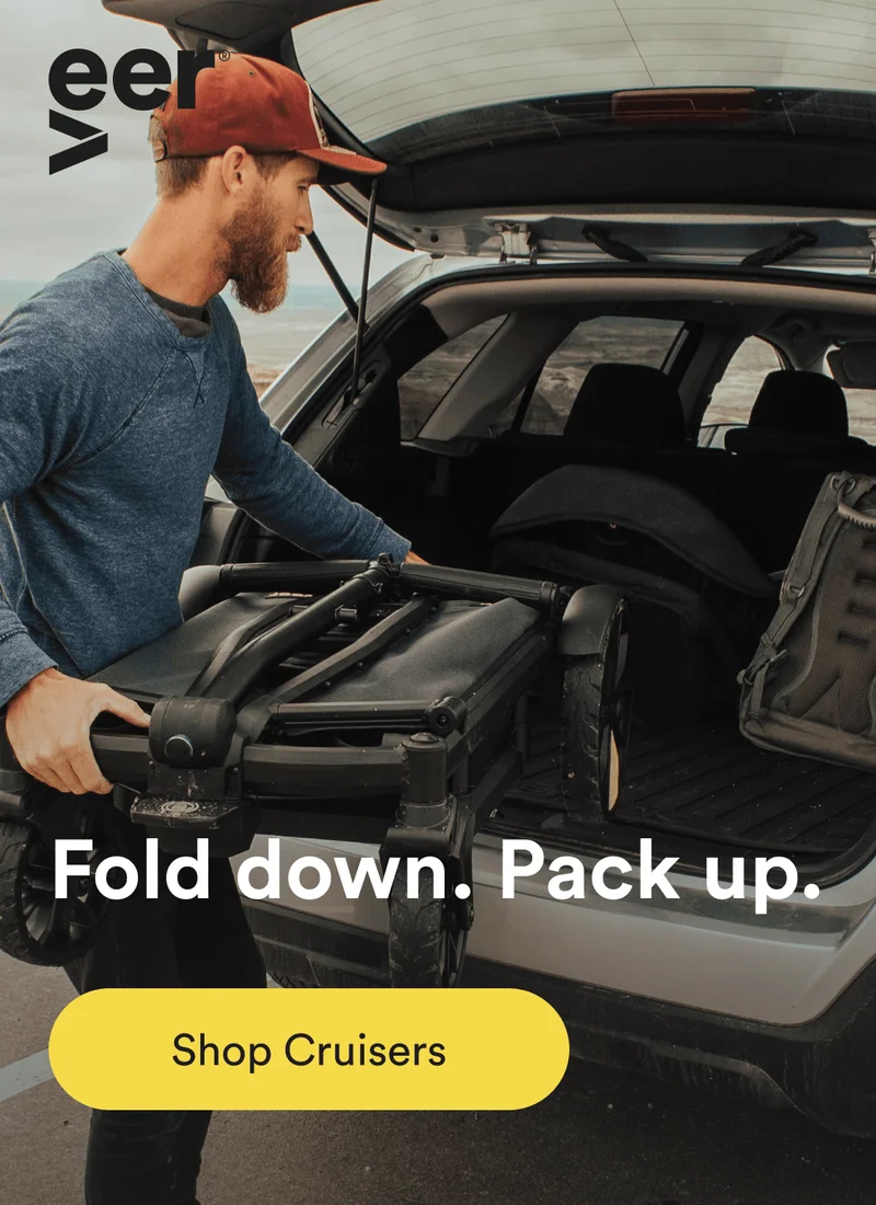 fold down. pack up. - shop cruisers